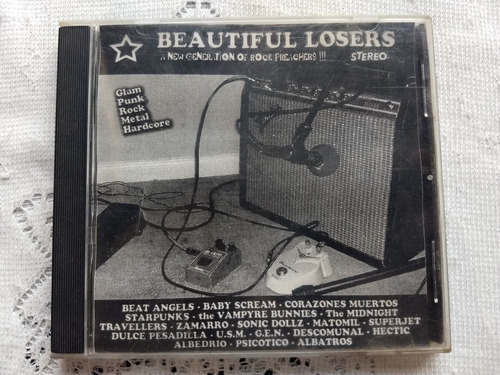 Cd Beautiful Losers Beat Angels Albatros Gilby Psicotico 