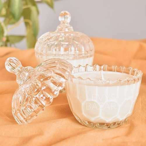 Imagen 8 de 10 de 6 Carameleras Frascos Bomboneras Vidrio Souvenir Velas Soja