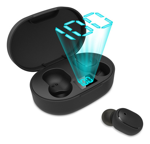 Audífonos E6s Bluetooth 5.0 True Wireless Audífonos Noise Ca