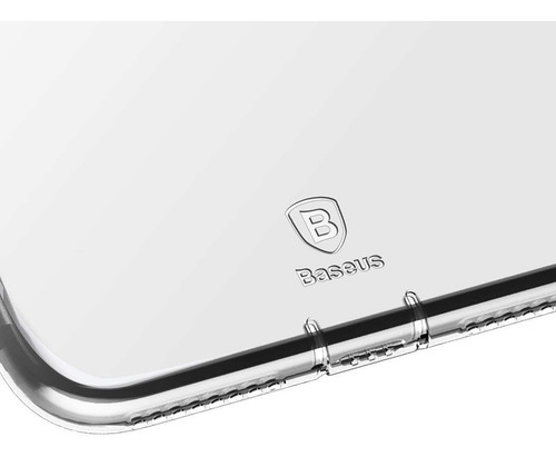 Imagen 2 de 2 de Carcasa Para iPhone 7 8 Plus Slim Clear Baseus Tecnostrike