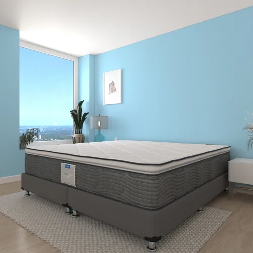 Colchón king size Restonic tecnologia fresh foam de alta densidad