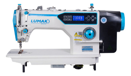 Maquina Costura Eletronico Reta Direct Drive Lumak 220v