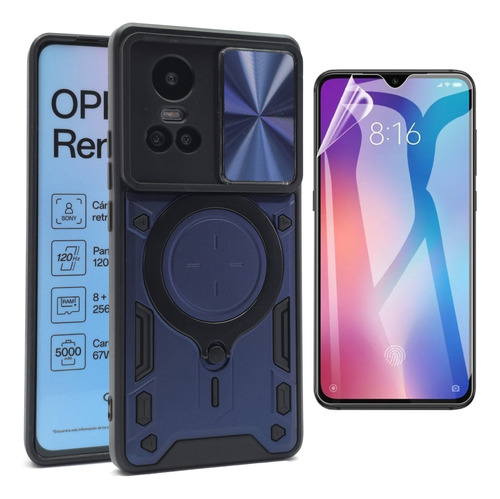 Funda + Mica Para Samsung Oppo Moto Infinix Honor Vivo Redmi