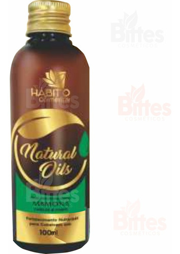 Óleo De Mamona Hábito Cosméticos Natural Oils Hidrata Nutre 