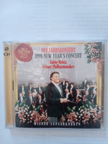 Cd - 1998 New Years Concert Zubin Mehta 2 Cds 