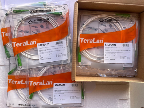 Kit 12 Cordão Óptico Furukawa Sc Apc Sc Apc 2.5m 33006401