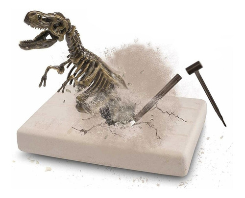 Imagen 2 de 7 de Kit Excavación Para Armar Esqueleto Dinosaurio Jm-240 Tv Edu
