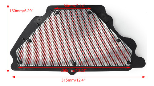 Filtro De Aire For Kawasaki Ninja Zx-6r Zx600p Zx6r 11013-0