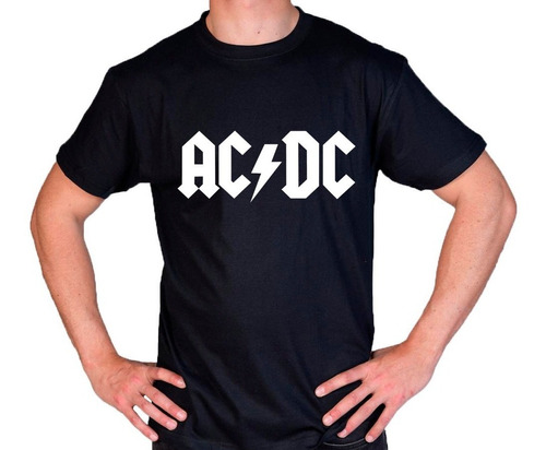 Playera Rock Ac/dc