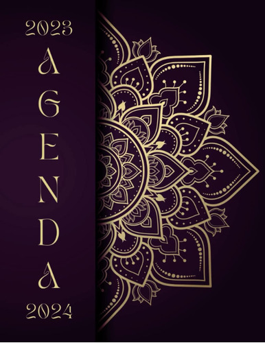 Libro: Agenda : Planificador Semanal 2 Años Junio 2023 - Dic