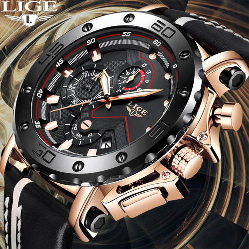 Cinturón De Reloj Multifuncional Impermeable Explosivo Lige
