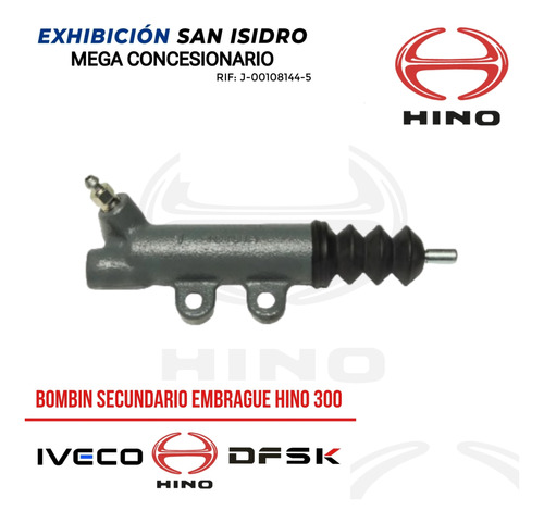 Bombin Secundario Embrague Hino 300