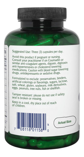 Suplemento Vitanica Vasoblend Cardiovascular Support 180 Cáp