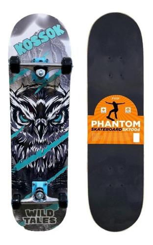 Skate Patineta Kossok Phantom Doble Cola Abec 5