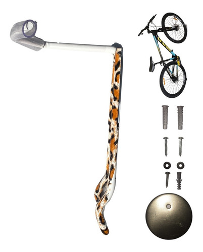Imagen 2 de 5 de Gancho Soporte Para Colgar Bicicleta En La Pared Minimalista