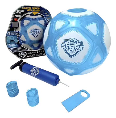 Smart Ball Pelota De Futbol Con Contador Luz Y Sonido