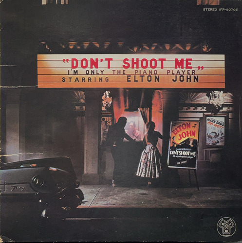 Vinilo Elton John -  Don't Shoot Me I'm Only The Piano