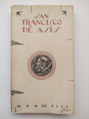 Libro San Francisco De Asís 1928