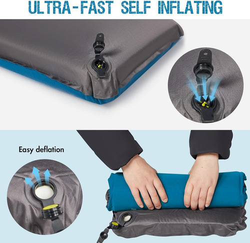 Almohada Para Acampar Autoinflable Portal, Almohada De Campa