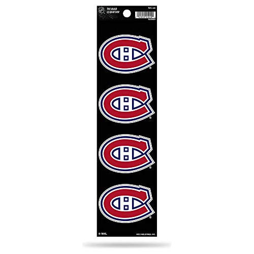 Decal Quad De Nhl Hockey 3  X 12  (4) Calcomanías