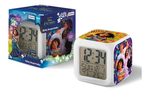 Reloj Despertador Digital Disney Encanto Original Lelab