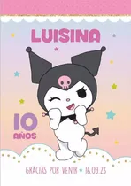 Comprar Souvenir Anotador Personalizado Kuromi X50 7x10cm
