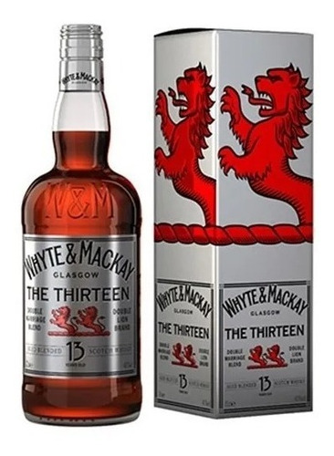 Whisky Whyte & Mackay 13 Años X 700 Escocia