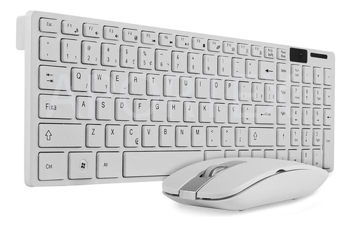 Kit Teclado + Mouse Sem Fio