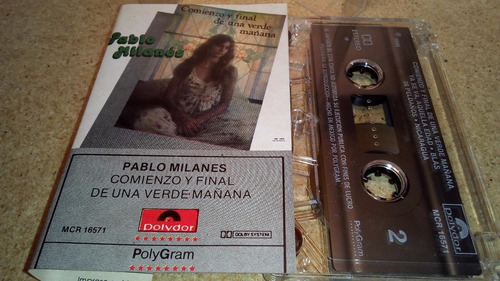 Pablo Milanés Cassette Comienzo Y Final De Una Verde Mañana