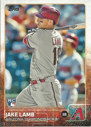 Barajita Jake Lamb Rookie Card Topps 2015 #310 Diamondbacks