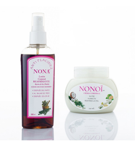 Kit Nona Loción Antiflacidez Corporal + Nonoï Crema-aceite Hierbas