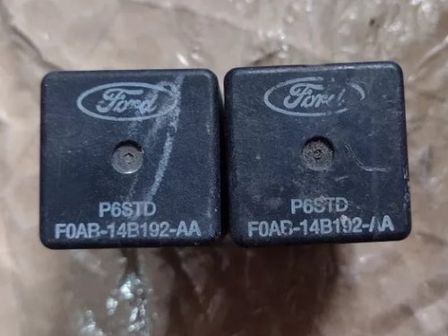 Paquete De 2 Relevador Relay Fusible Ford #f0ab-14b192-aa 