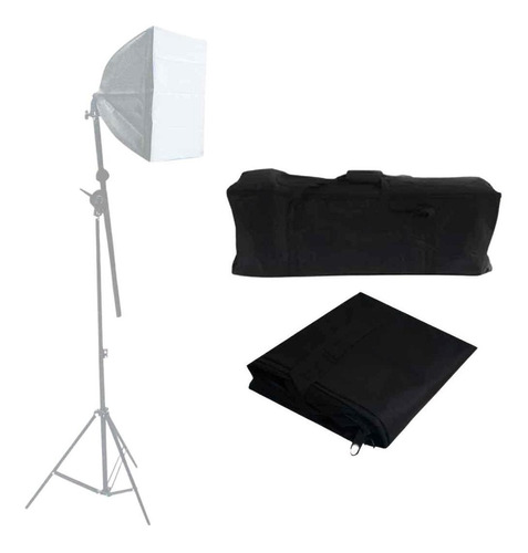 Bolsa Bag Case Para Softbox Tripé Nylon Iluminação Estúdio