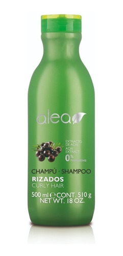Alea Shampoo Rizos Definidos Con Extracto De Acai 500ml