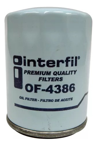 Filtro Aceite Interfil Lexus Rx350 2.4l 2023 2024