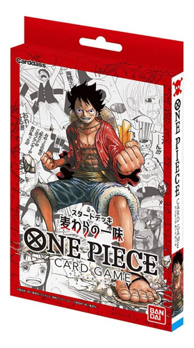 One Piece Tcg: Starter Deck Luffy Red - Japonés. Nuevo.