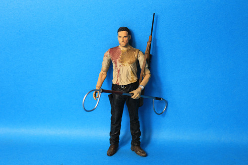 Rick Grimes The Walking Dead Mcfarlane Toys Figura Serie 4 (Usado)