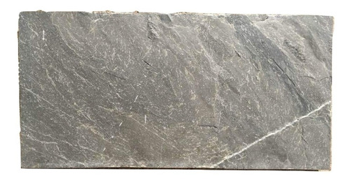 Piedra Laja Negra Tamaño 15 X 30 Cm Industria Uruguaya