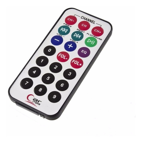 Imagen 5 de 7 de Transmisor Fm Inalambrico Con Control Mp3 Usb Sd Aux 3.5 Mm