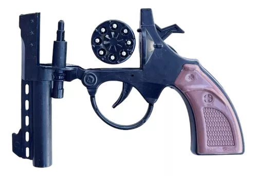 2 Arma De Espoleta Arminha Brinquedo Revolver De Espoleta - Corre Que Ta  Baratinho