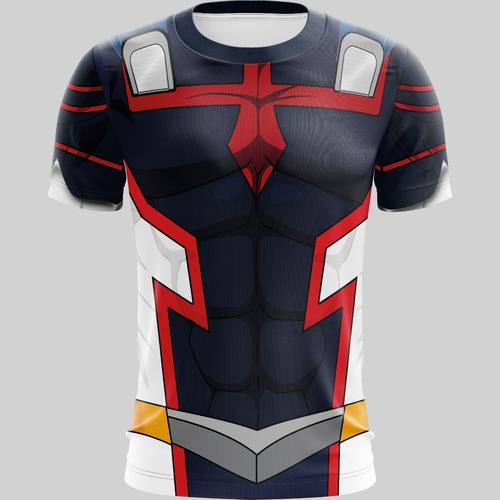 Playera Sublimada Tallas Extra Traje All Might Joven