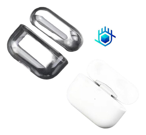 Imagen 7 de 10 de Funda Para AirPods Acrilico Protector Rigida Resistente Case