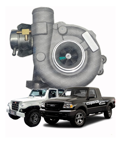 Turbina Ranger 2.8 Powerstroke Com Geometria Variavel 01..06