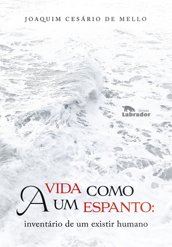 A vida como um espanto: inventário de um existir humano, de Cesário de Mello, Joaquim. Editora Labrador Ltda, capa mole em português, 2022