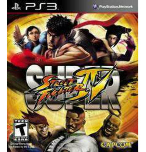 Super Street Fighter IV Greatest Hits PS3 Fisico