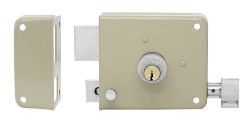 Imagen 1 de 2 de Cerradura Chapa Izquierda Phillips Puerta Calle Exterior