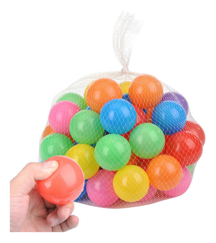 Los Niños Juegan Pit Balls Bolas De Juguete Coloridas Para N