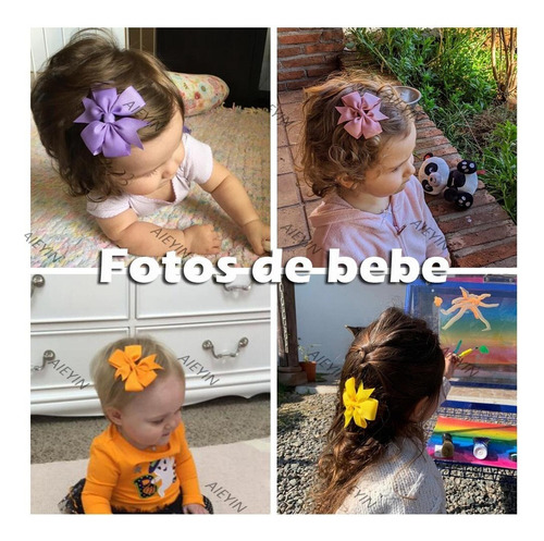 A Lazos De Colores Horquillas Para Bebé Niñas 20 Piezas