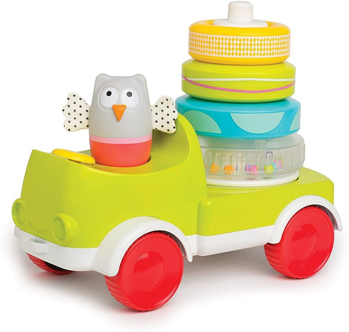 Tractor Juguete Apilable Taf Toys Crawl & Stack