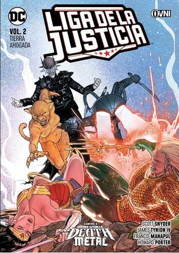 Comic Liga De La Justicia Vol.02: Tierra Ahogada, Ovni